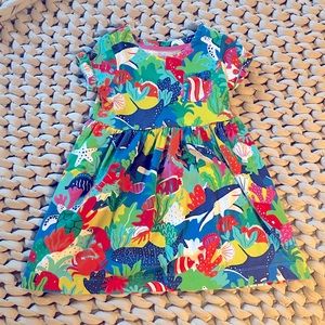 Mini Boden Under the Sea Dress 3-4Y